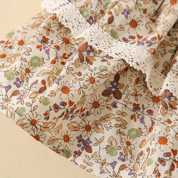 Baby & Toddler Floral Lace Bloomer Skirt for Girls