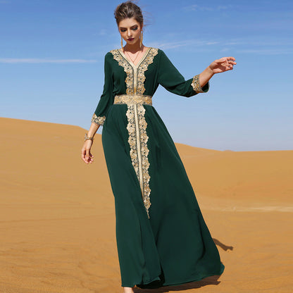 Jasmine Kaftan Jalabiya Dress - Yarafly 