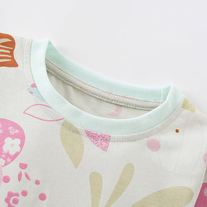 Toddler & Kids Woodland Mushroom Pajama Set - Yarafly