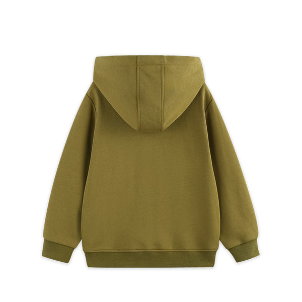 Green Dinosaur Toddler & Kids Hoodie (2T–7T)