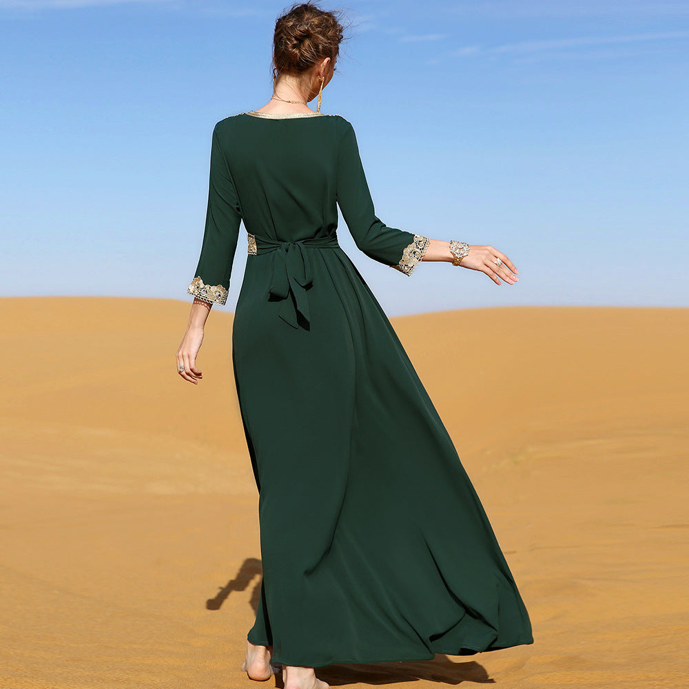 Jasmine Kaftan Jalabiya Dress - Yarafly 