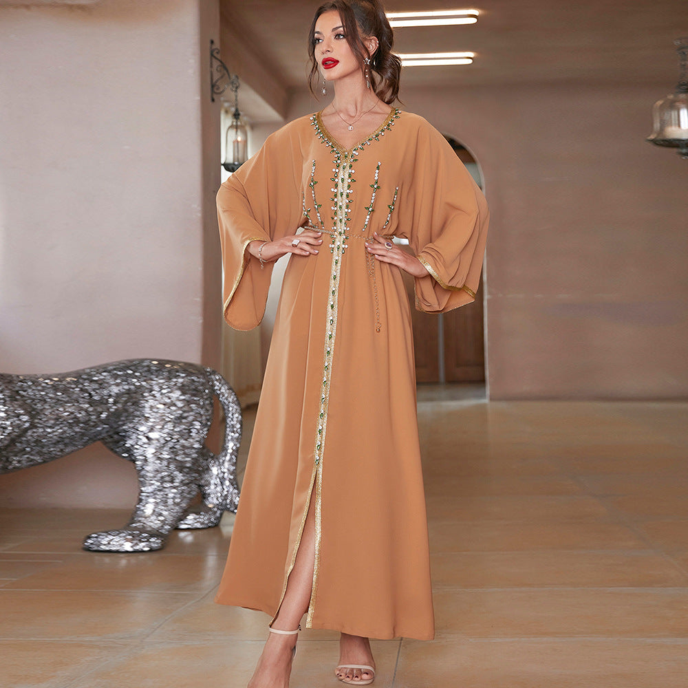 Samra Kaftan Dress - Yarafly 