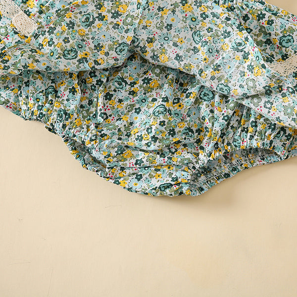 Baby & Toddler Floral Lace Bloomer Skirt for Girls