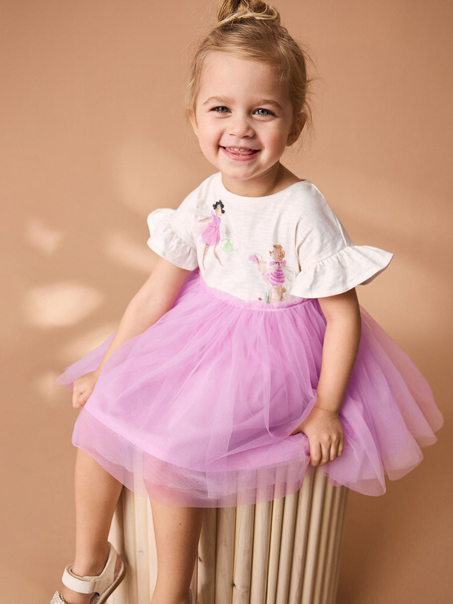 Toddler & Kids Ballerina Dream Tulle Dress for Girls