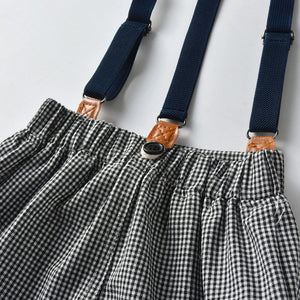 Toddler Boys’ Classic Dress Shirt and Suspender Pants Set (12M–6T)