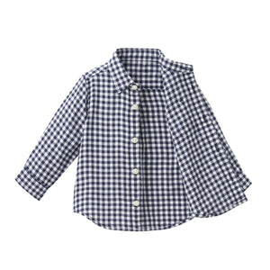 Baby, Toddler & Kids Classic Checkered Gingham Dress Shirt for Boys