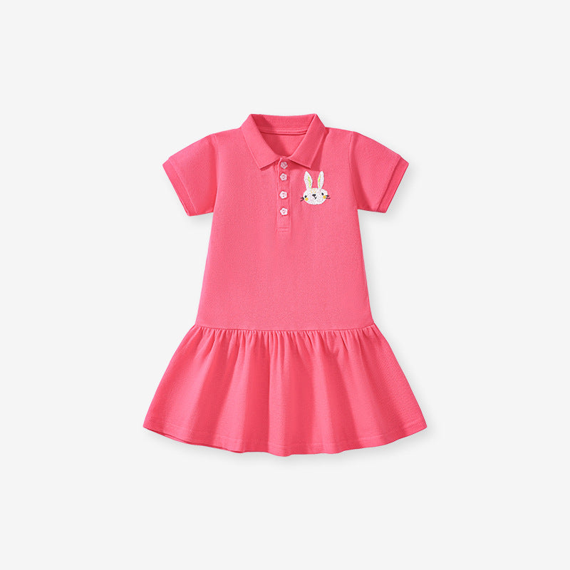 Toddler & Kid Girls Bunny Polo Tennis Dress