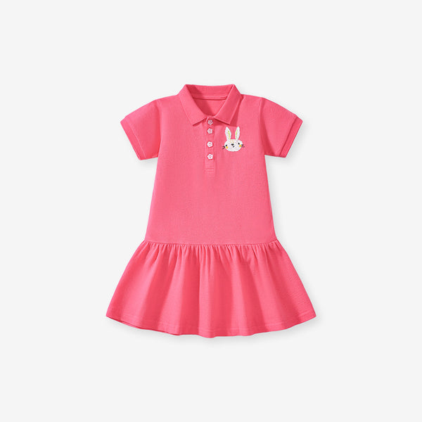 Toddler & Kid Girls Bunny Polo Tennis Dress