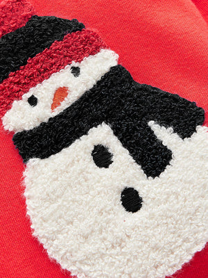 Red Christmas Sweater for Toddler and Kids Boys & Girls - Long Sleeve