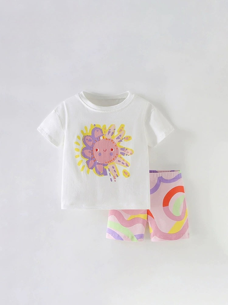 Toddlers & Kids Sunshine Smiles Outfit for Girls