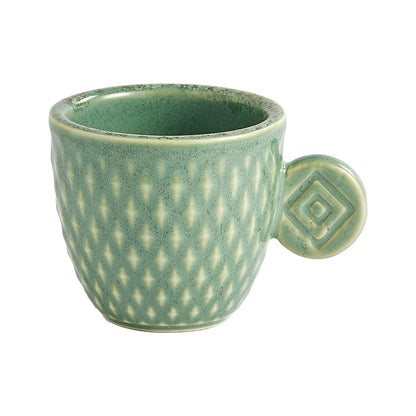 Marble Pattern Porcelain Espresso Cup - Yarafly 