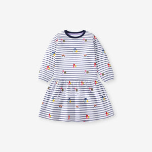 Toddlers & Kids Navy Striped Dress