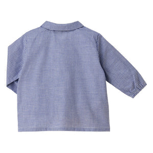 Baby, Toddler & Kids Charming Teddy Bear Gingham Shirts for Boys