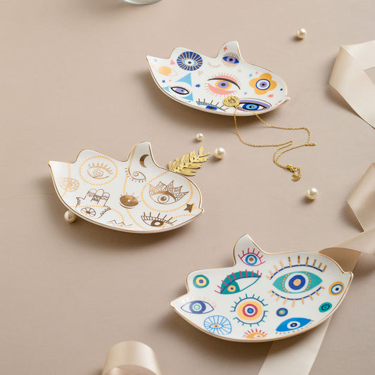 Evil Eye Bird Jewelry Tray - Yarafly 