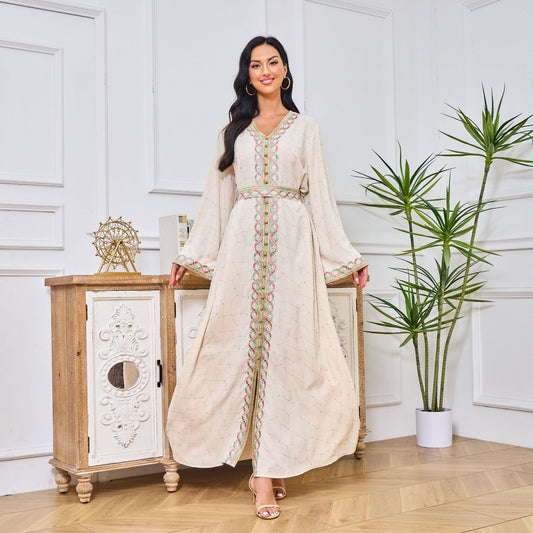 Afaf Moroccan-Style Kaftan - Yarafly 