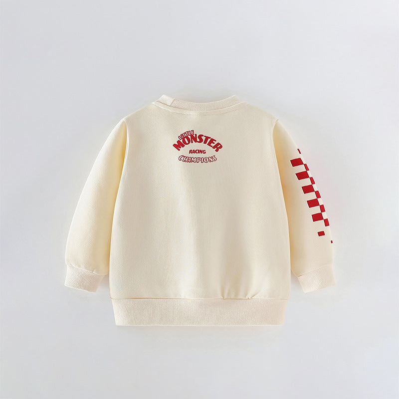 Toddler & Kids Little Monster Truck Sweatshirt - Yarafly