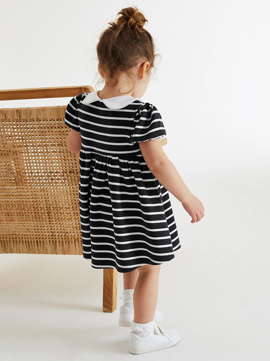 Toddlers & Kids Classic Striped Dress