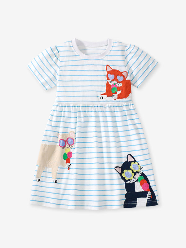 Toddlers & Kids Kitten Friends Dress