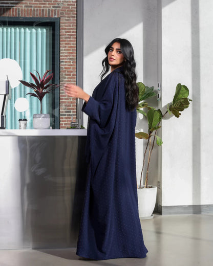 Modern Open Abaya | Minimalist Casual Abaya | Dubai Style Cardigan Abaya - Yarafly 