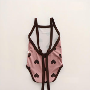 Baby & Toddler Heart Print Swimsuit for Girls