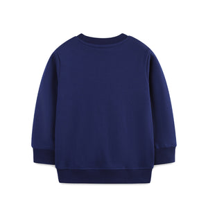 Toddler & Boys Navy Airplane Sweatshirt (2T–7T)