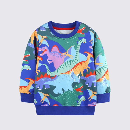 Toddler & Boys Dinosaur Sweatshirt (2T–7T)