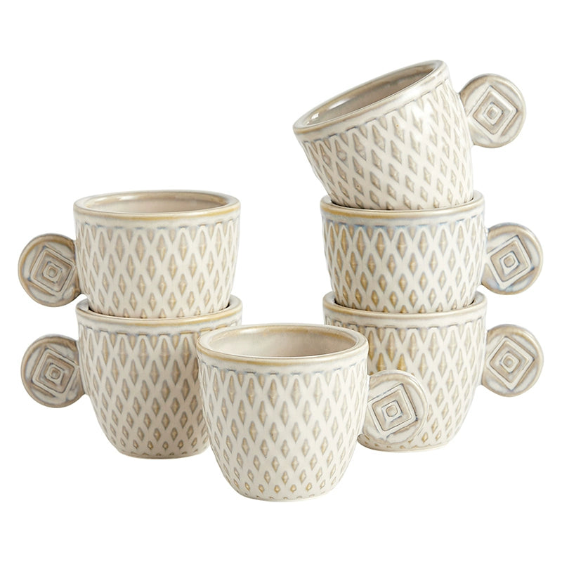 Marble Pattern Porcelain Espresso Cup - Yarafly 