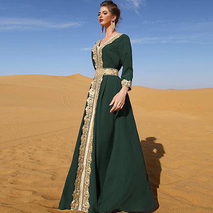 Jasmine Kaftan Jalabiya Dress - Yarafly 