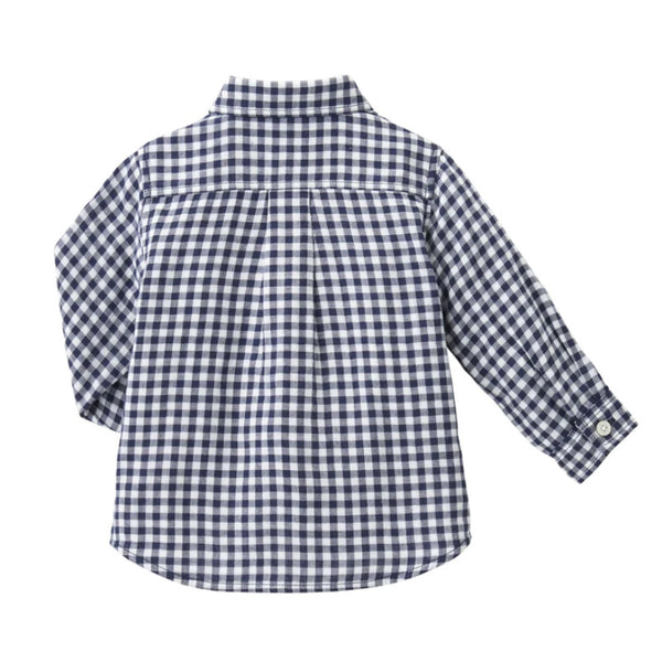 Baby, Toddler & Kids Classic Checkered Gingham Dress Shirt for Boys