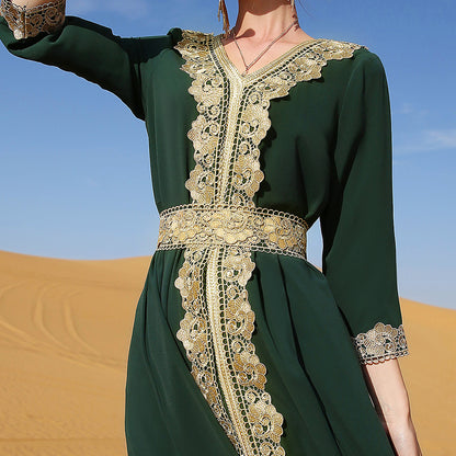 Jasmine Kaftan Jalabiya Dress - Yarafly 