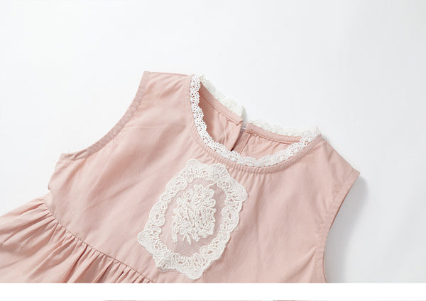 Toddler & Kids Girl Pink Toddler Girl's Sleeveless Top and Pants Set