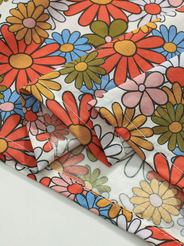 Toddlers & Kids Vintage Style Floral Dress