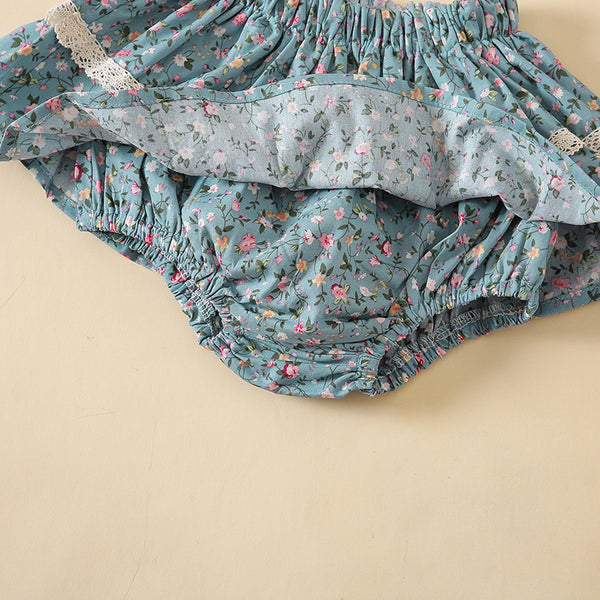 Baby & Toddler Floral Lace Bloomer Skirt for Girls