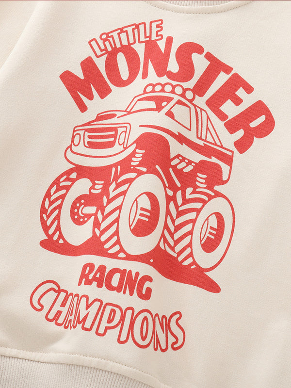Boy's Little Monster Racing Two-Piece Outfit (3T–8T) - Toddlers & Kids