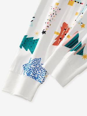 Christmas Pajama Set for Toddler and Kid Boys - Long Sleeve Sweatshirt and Pants