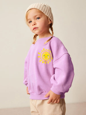 Toddlers & Kids "Naturally Summer" Sweatshirt for Girls