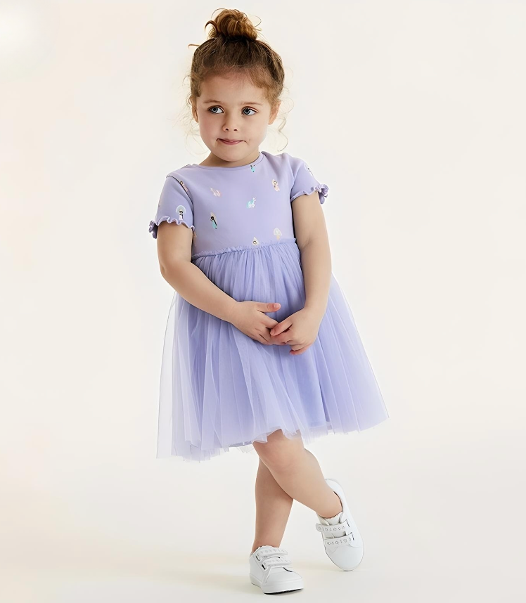 Toddlers & Kids Dreamy Tulle Princess Dress