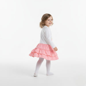 Toddler Kids Girls Christmas Tree Long Sleeve Dress