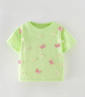 Toddlers & Kids Enchanting Butterfly T-Shirt for Girls - Yarafly