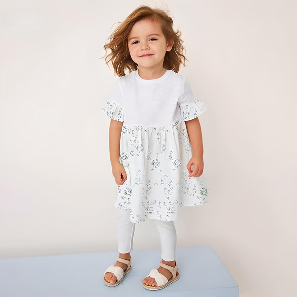 Toddlers & Kids Floral Ruffle Dress