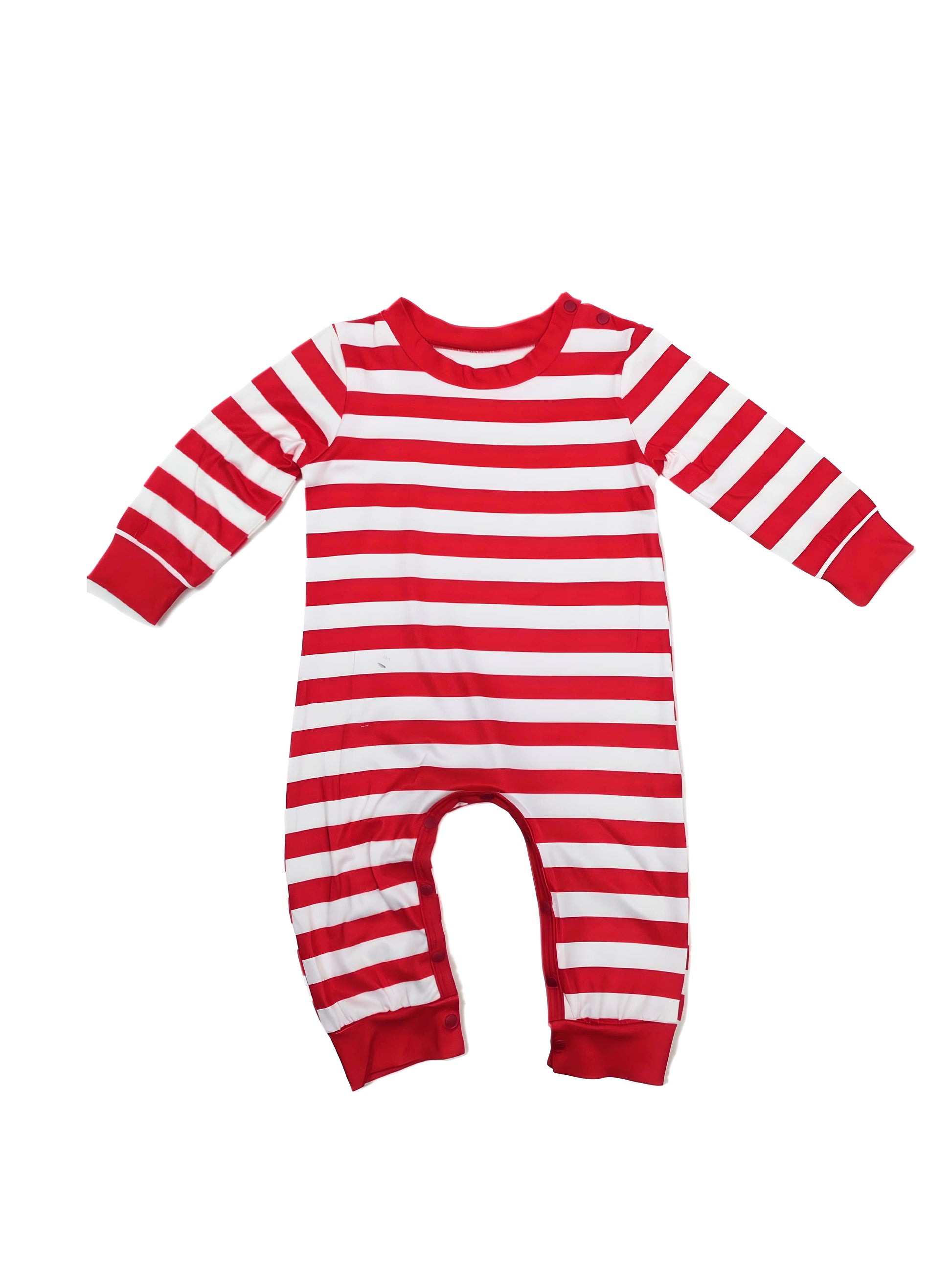 Family Matching Christmas Pajamas | Santa & Stripes PJs | Holiday Sets - Yarafly 