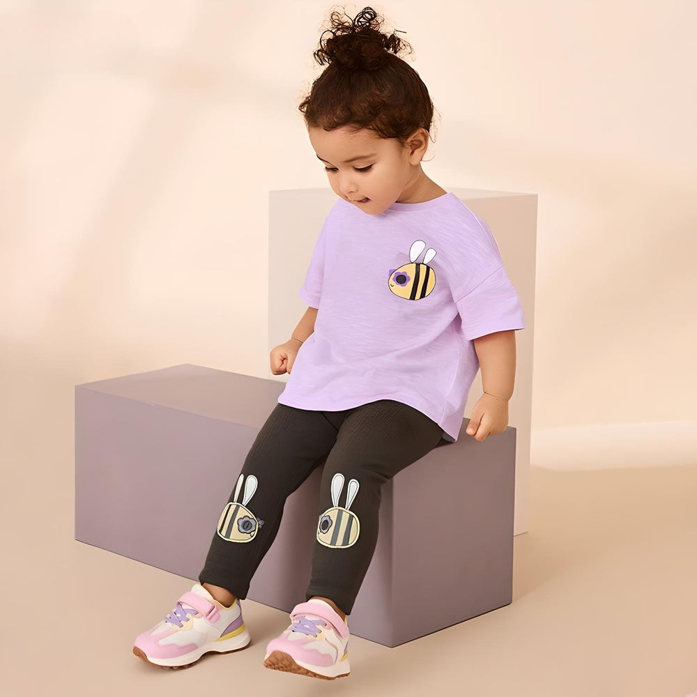 Toddler & Kids Buzzy Bee Two-Piece Set