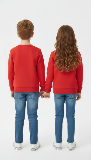 Red Christmas Sweater for Toddler and Kids Boys & Girls - Long Sleeve