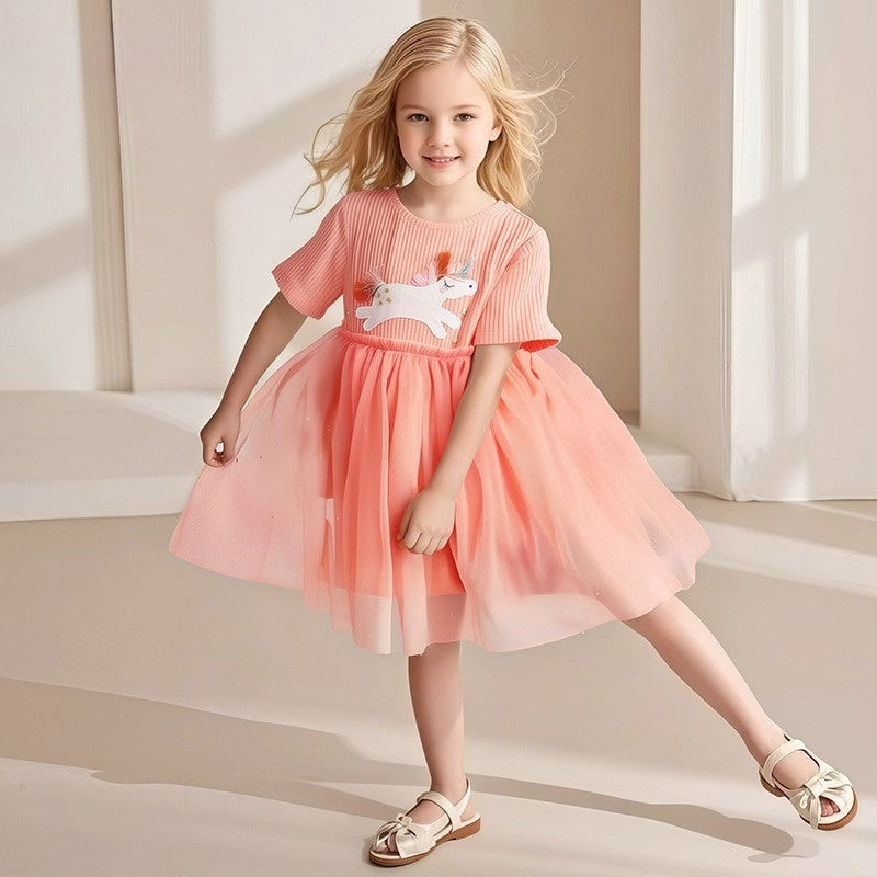 Toddlers & Kids & Unicorn Tulle Dress