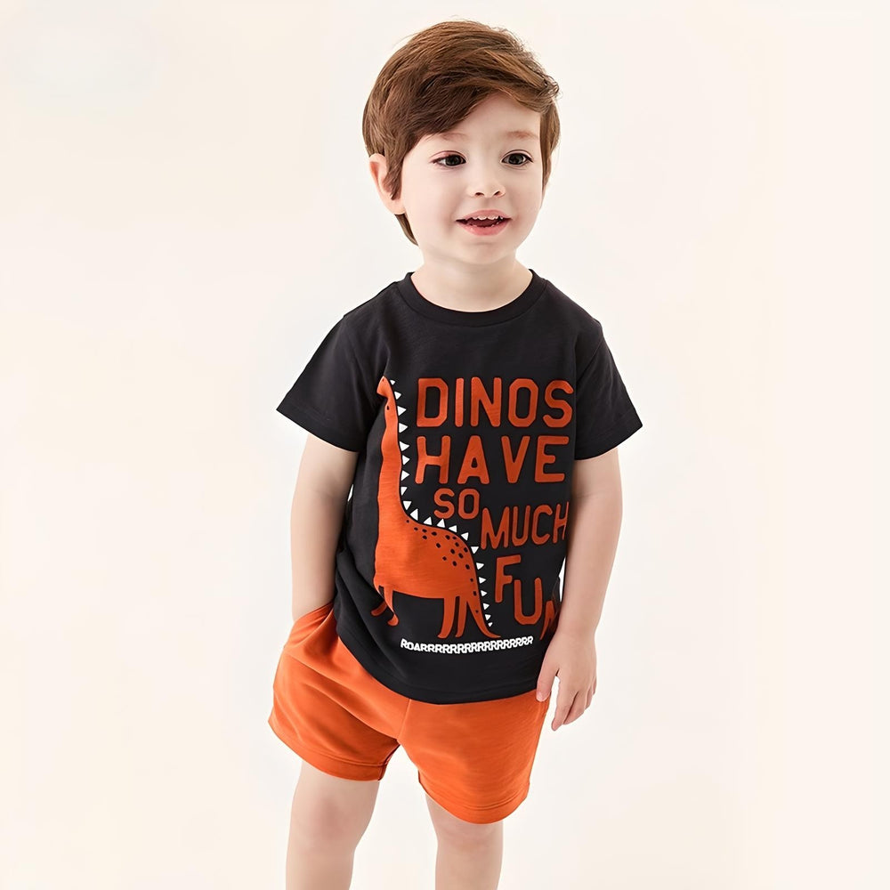 Toddler & Kids Dino-Mite Adventure Two-Piece Outfit